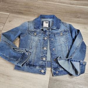 SO Jean Jacket Big Kid Sz 7